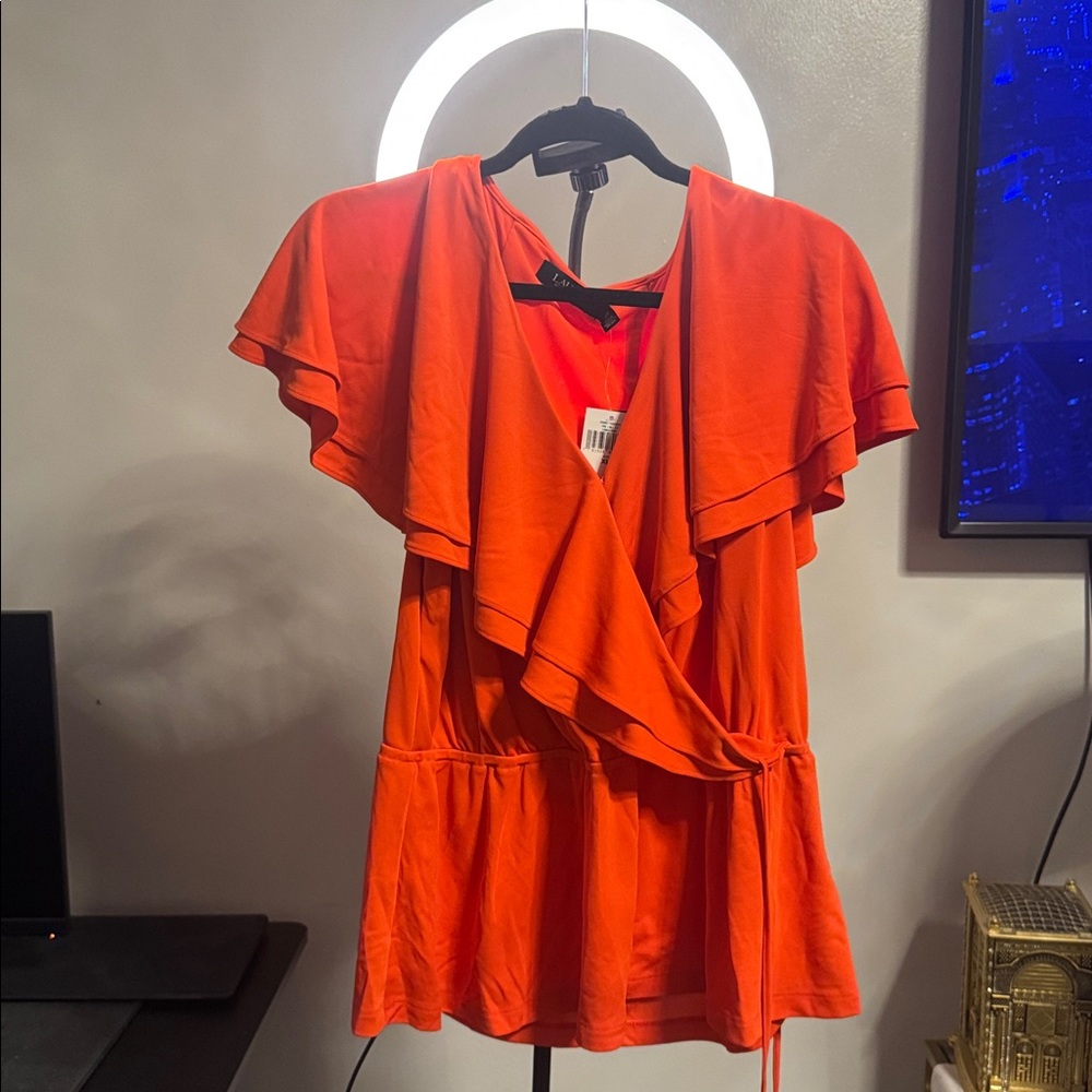 Ralph Lauren Bold Orange Top